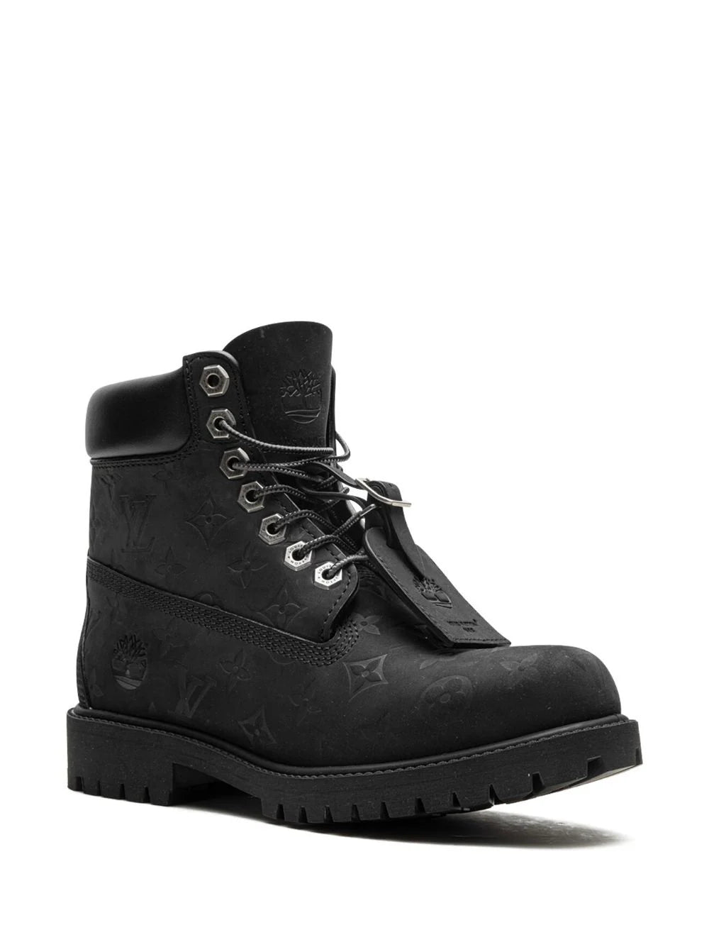 Louis Vuitton Pre-Owned x Timberland "Black" ankle boots
