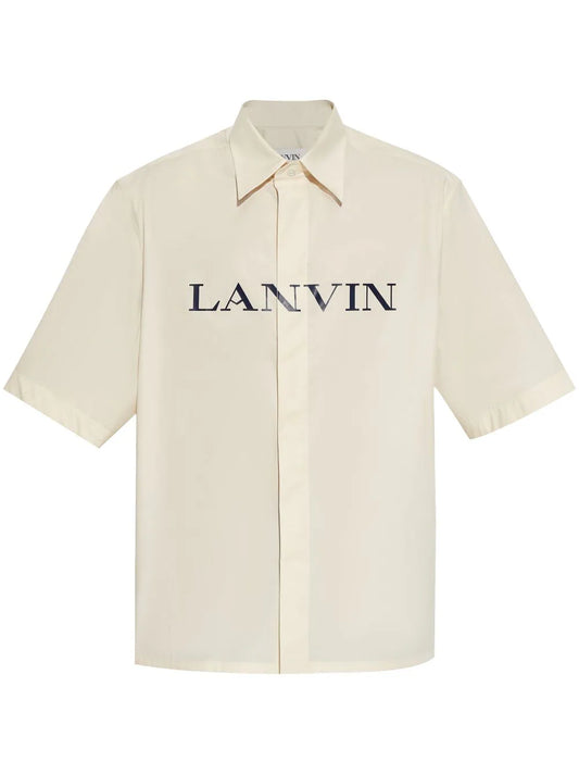 Lanvin logo-print shirt